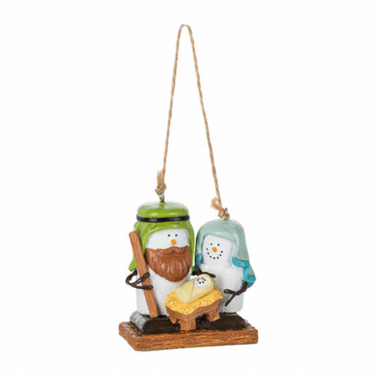 Smore Nativity Ornament