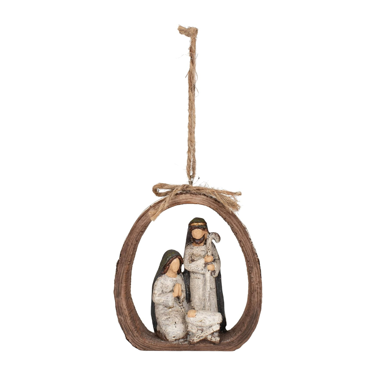 Nativity Ornament Resin