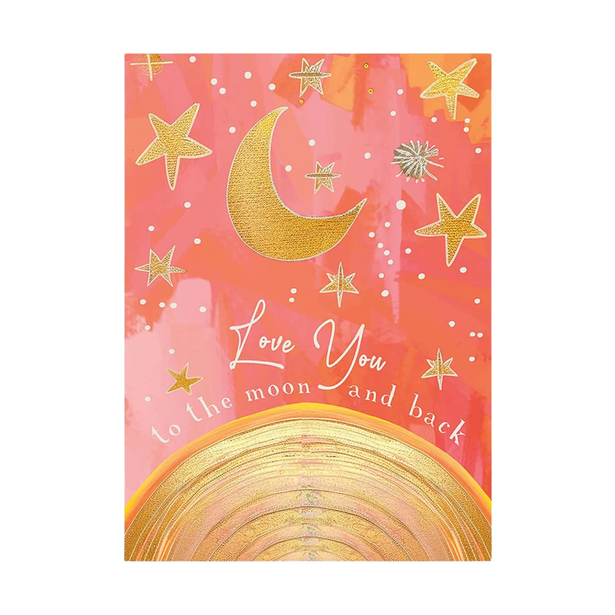 To The Moon Anniversary Card