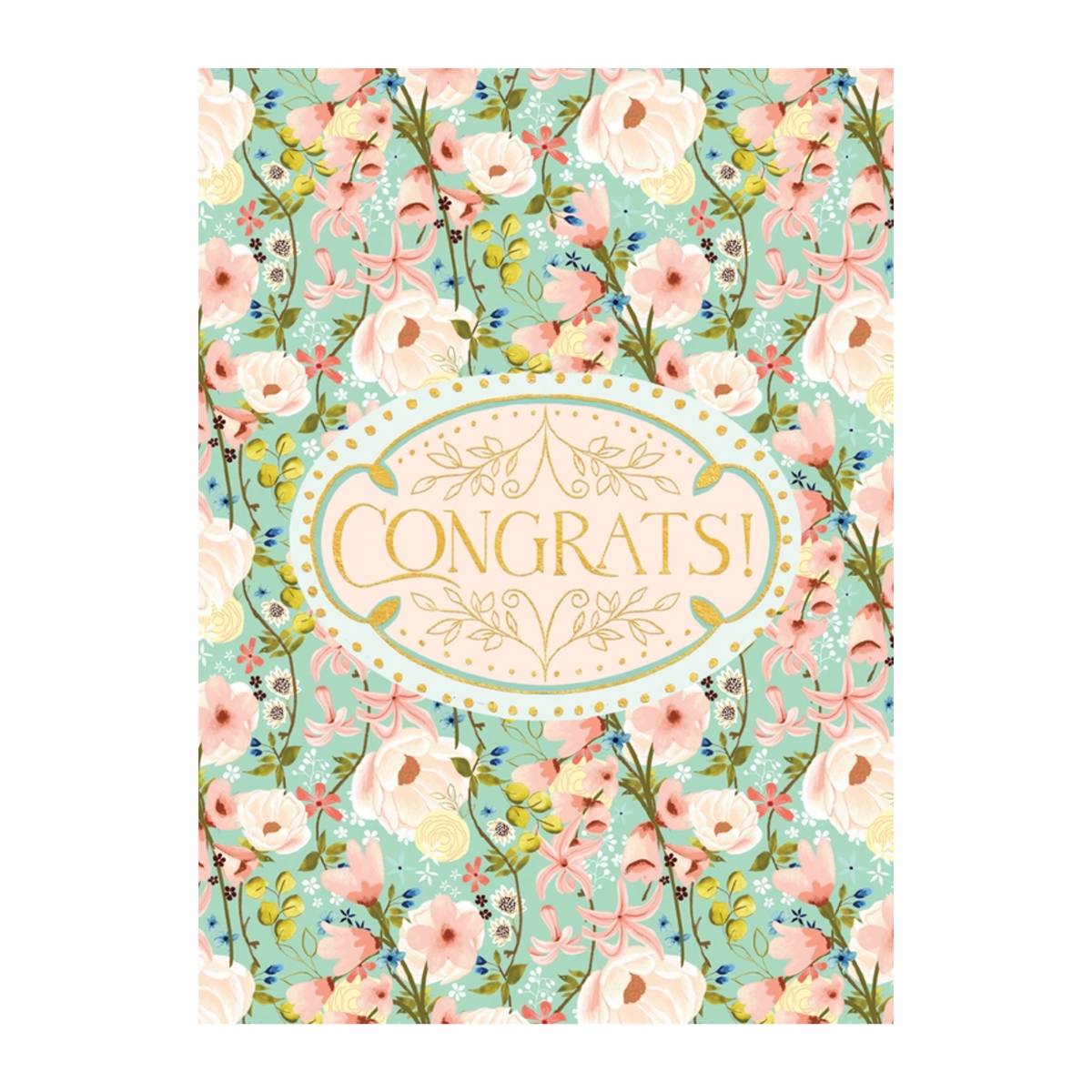 Medallion Wedding Card