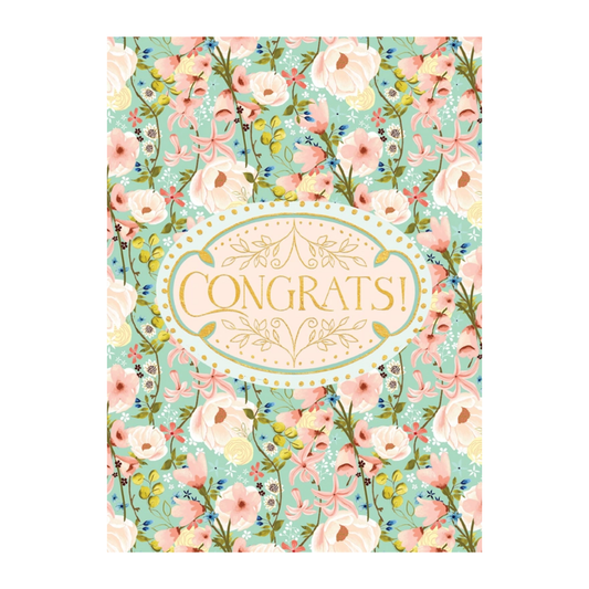 Medallion Wedding Card