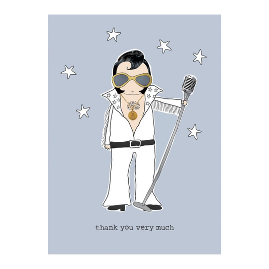 Elvis Thank you Card