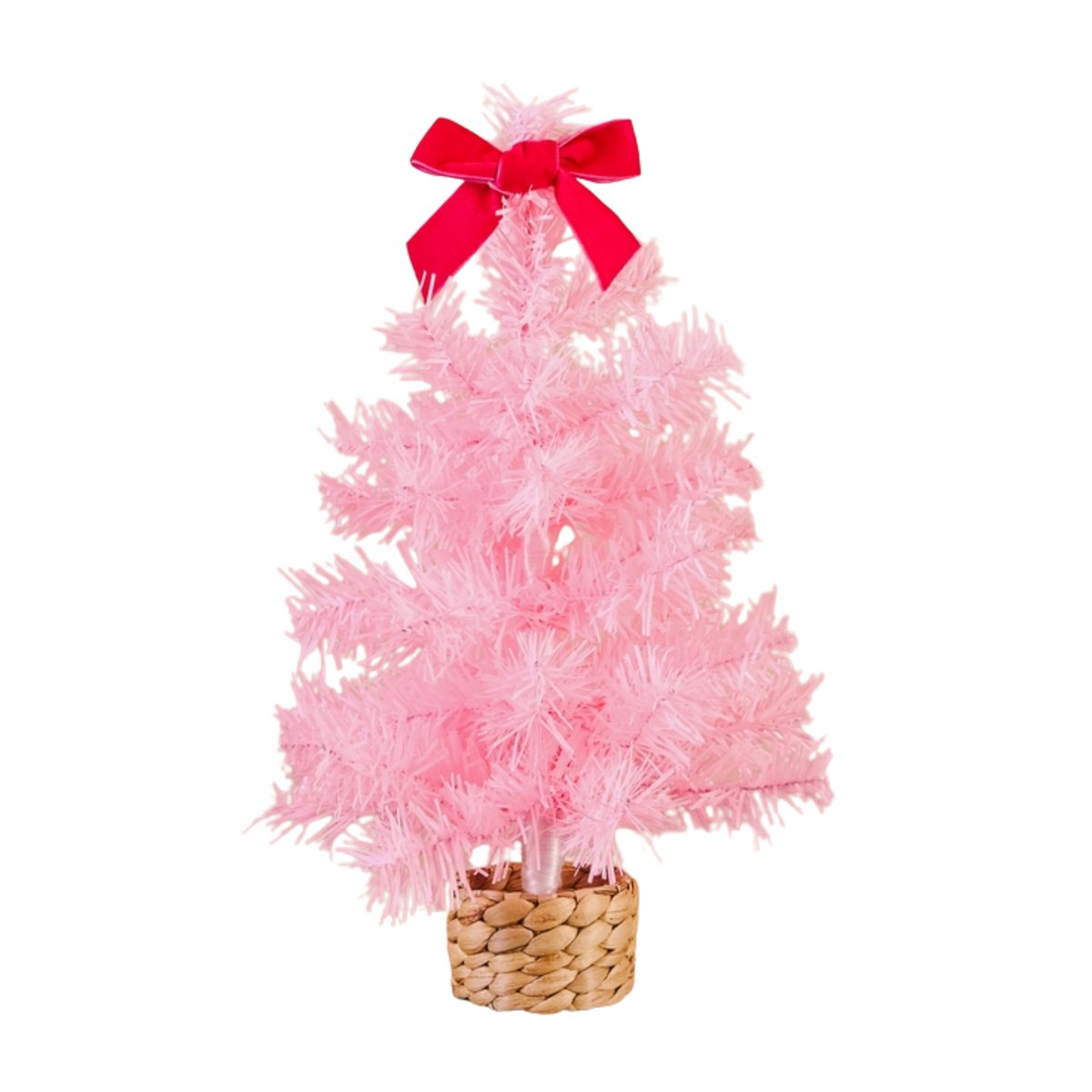 Mini Pink Christmas Tree