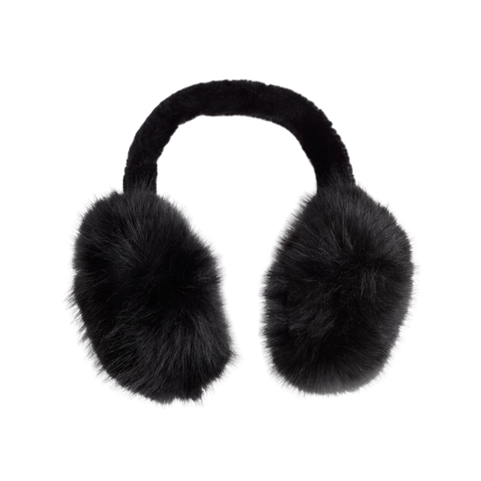 Suede Earmuffs - Black