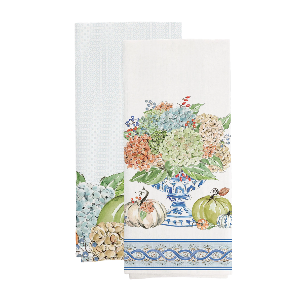 Fall Hydrangea Tea Towel