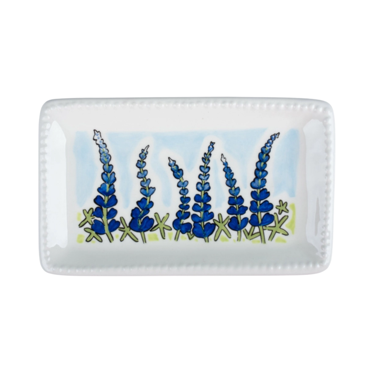 Blue Bonnet Trinket Tray
