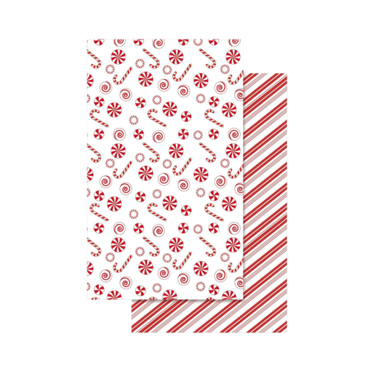 Sugar & Stripes Bright Kitchen Towel
