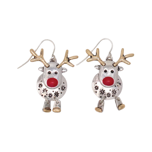 Rudolph Earrings