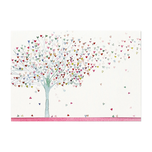 Tree of Hearts Boxed Note Card