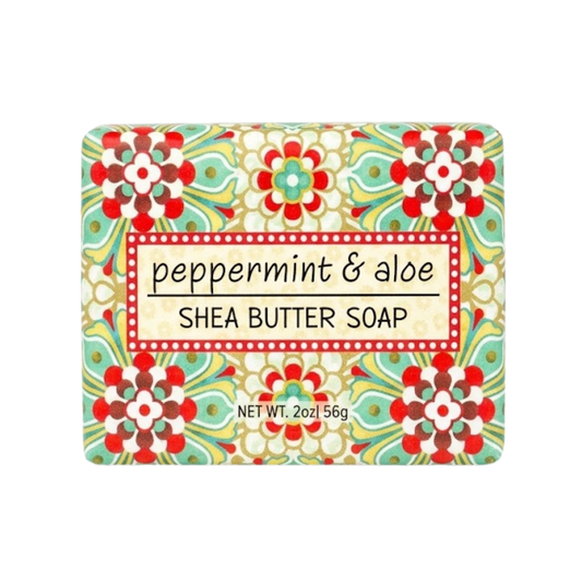 2 oz. Peppermint Aloe Soap