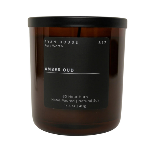 Amber Oud Candle