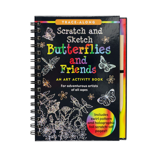 Scratch and Sketch Butterflies