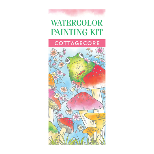 Watercolor Painting Kit Cottagecore