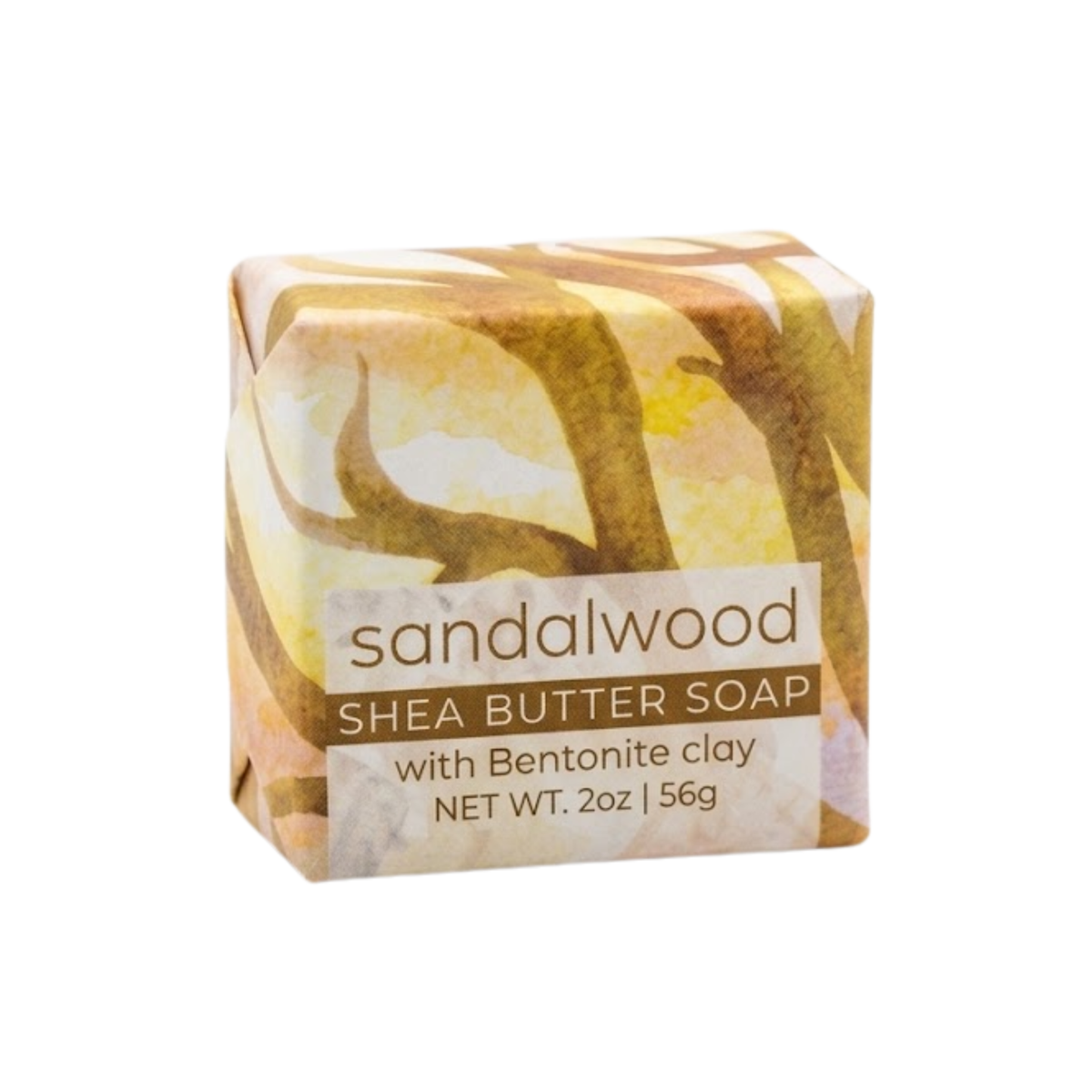 2 oz. Clay Soap Sandalwood