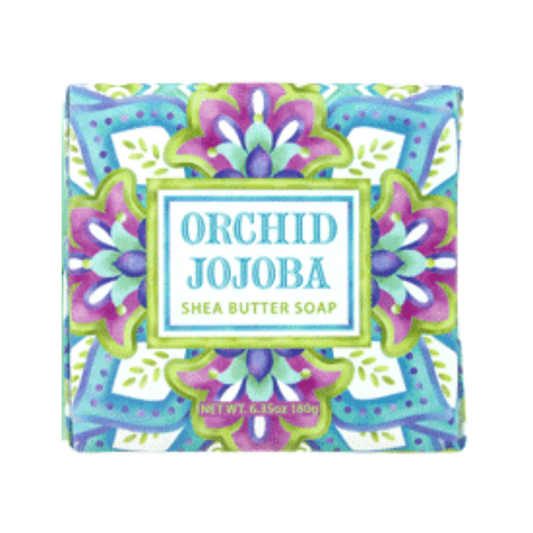 1.9 oz. Orchid Jojoba Soap