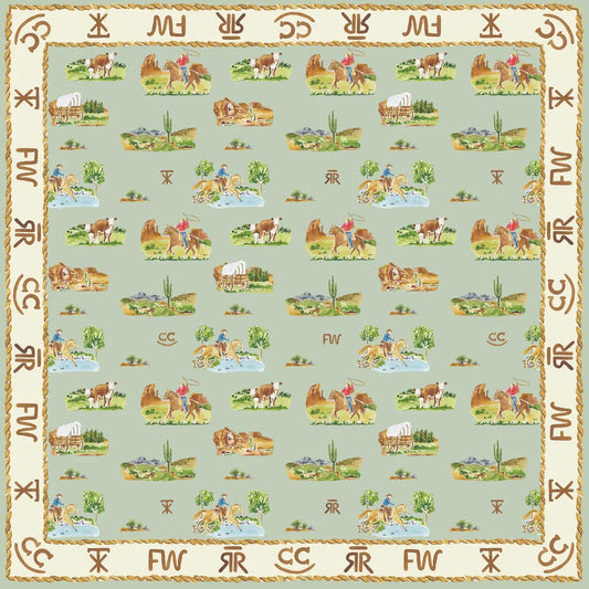 Western Toile Scarf