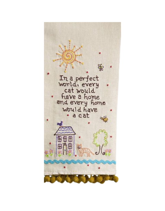 Towel Perfect World Cat
