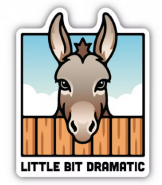 Little Bit Dramatic Donkey