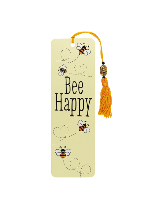 Beaded Bee Bookmark