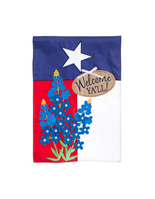 Texas Blue Bonnets Garden Flag