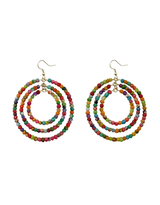 Triple Hoop Earrings