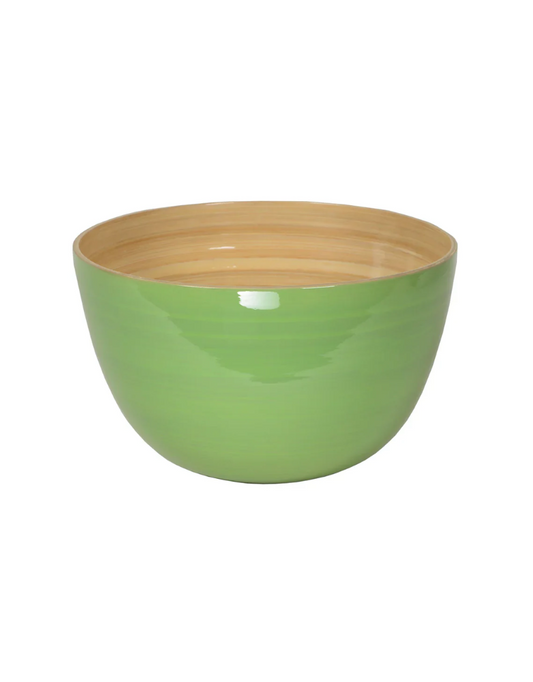 Bamboo Mixing Bowl Green