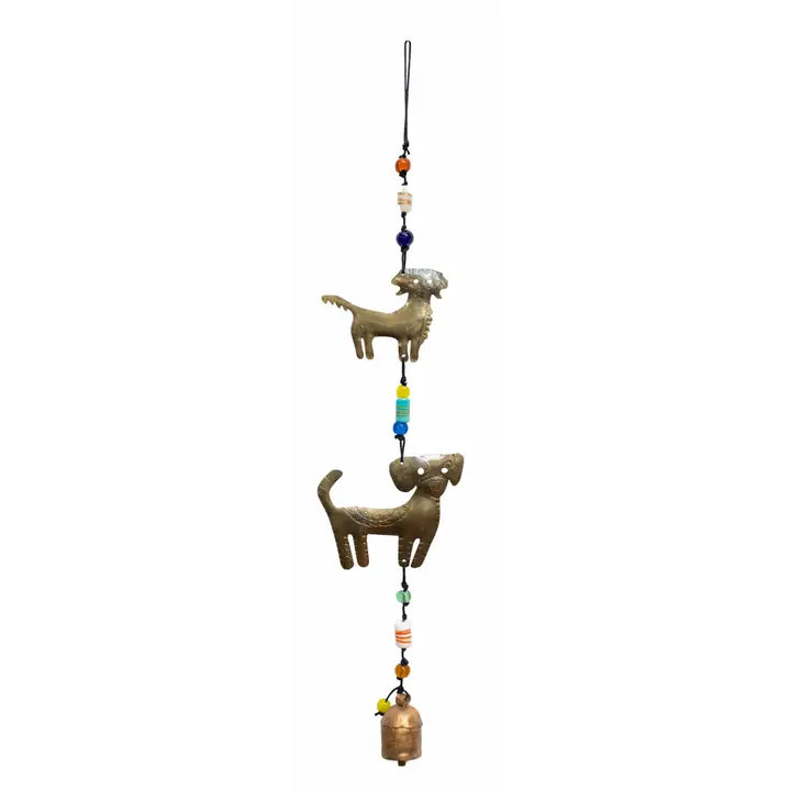 Sporty Dogs Wind Chime