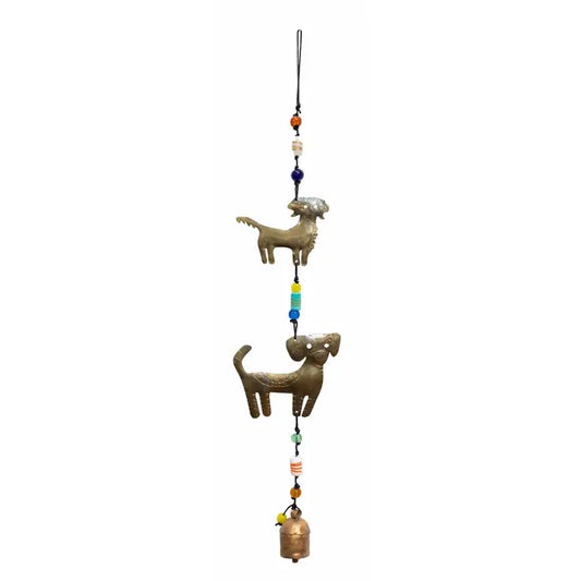 Sporty Dogs Wind Chime