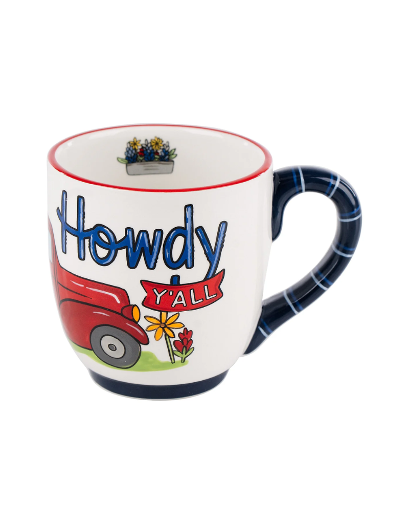 Texas Flag Howdy Truck Mug