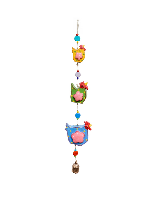 Rooster Family Wood