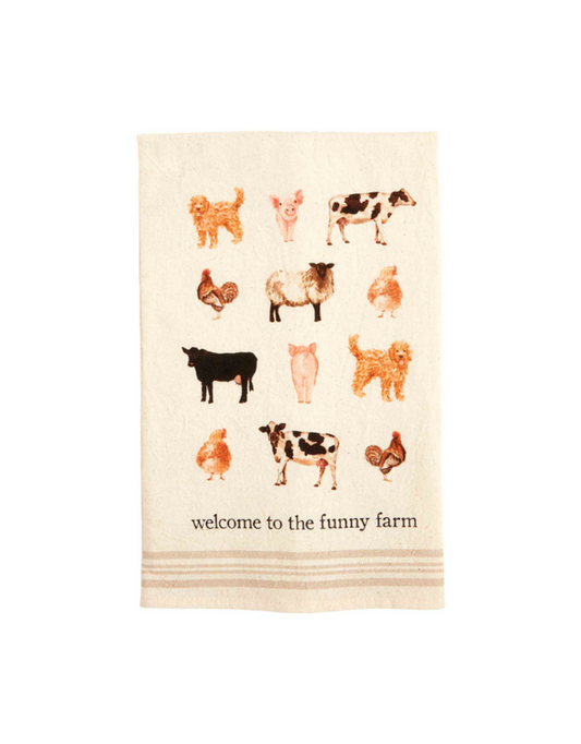 Welcome Farm Towel