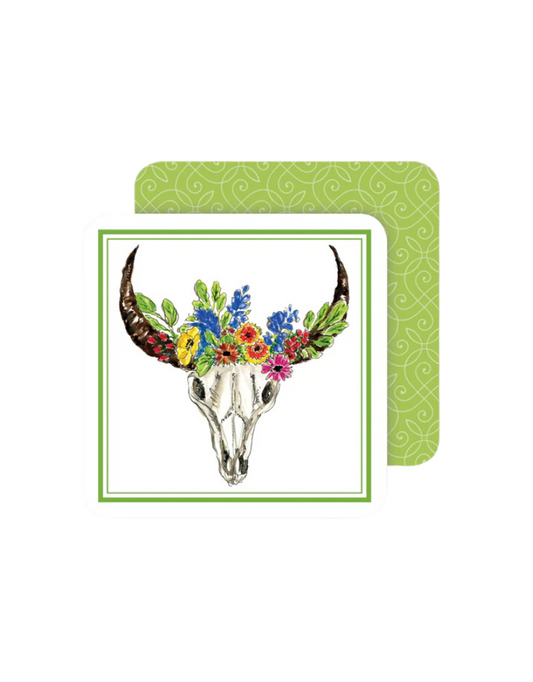 Coaster Cow Skull