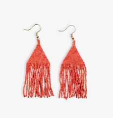 Lexie Coral Earrings