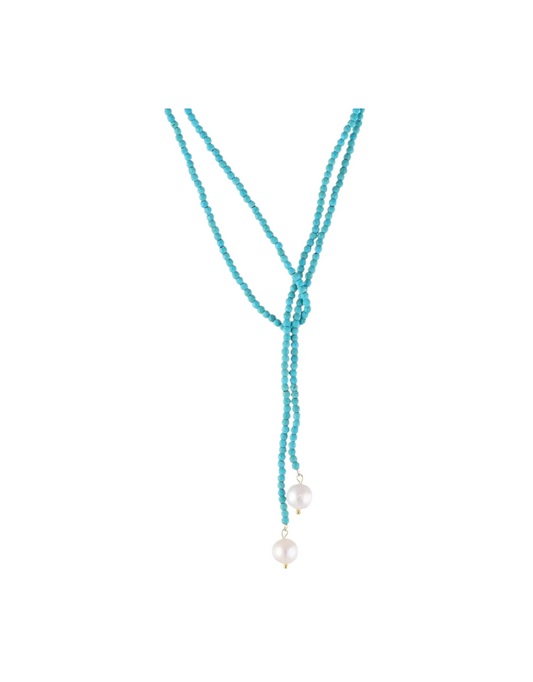 Turquoise Wrap Necklace