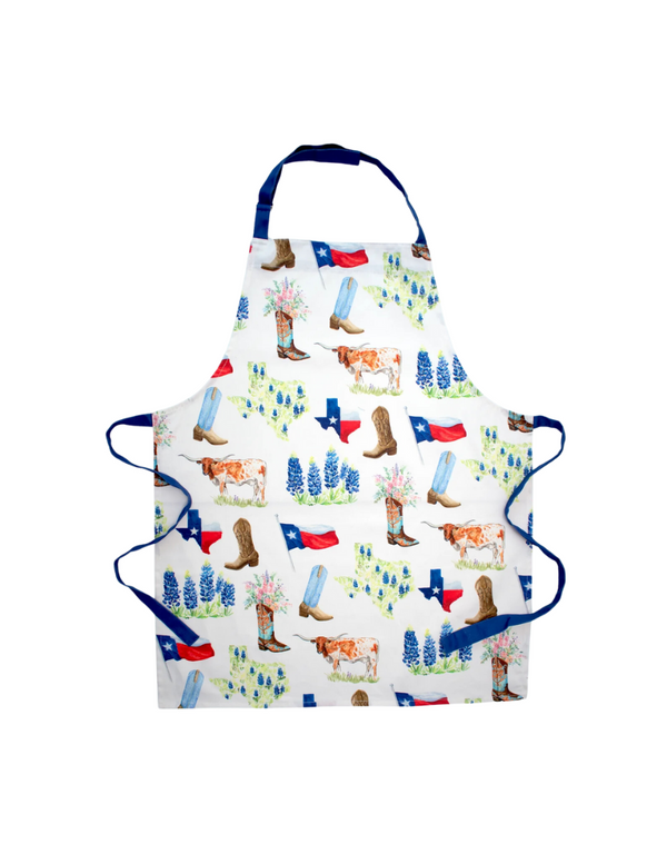 Texas Toile Apron