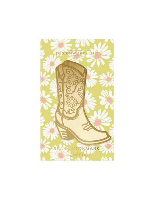 Brass Bookmark - Cowgirl