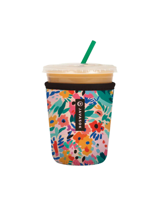 JavaSok Abstract Floral 16-20oz