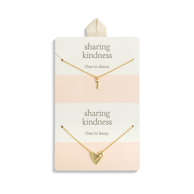 Sharing Kindness Necklace Heart
