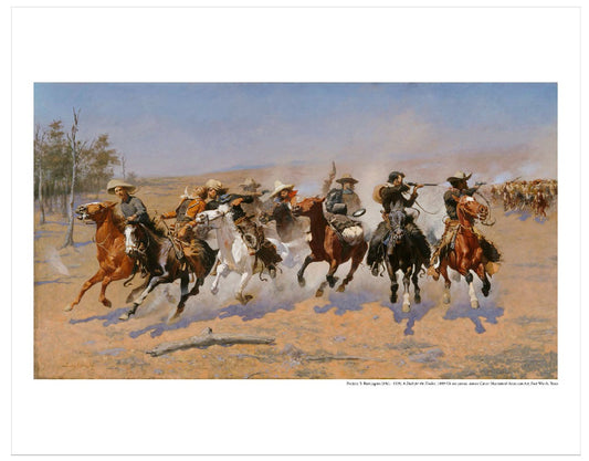 Amon Carter Poster Prints A Dash for the Timber