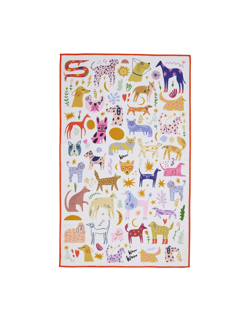 Doggy Disco Microfiber Towel
