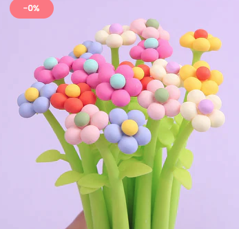 Wiggle Flower Gel Pen