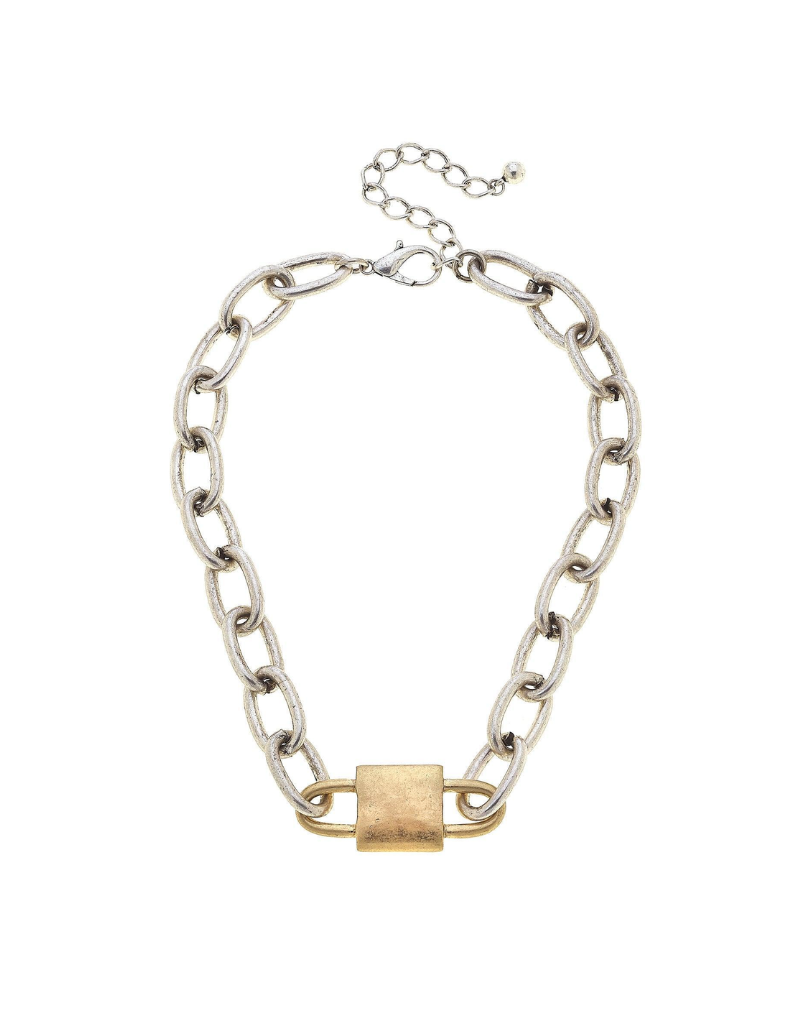 Emmy Padlock Necklace