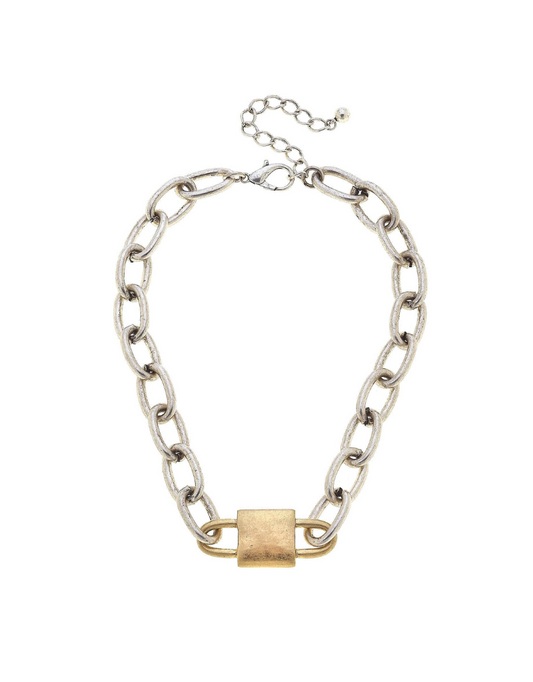 Emmy Padlock Necklace