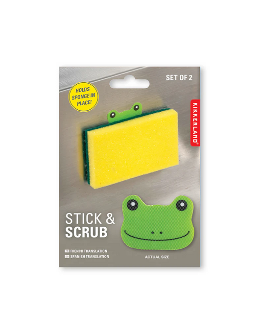 Stick and Scrub
