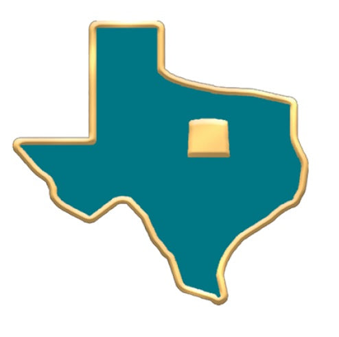 Texas Carter Pin