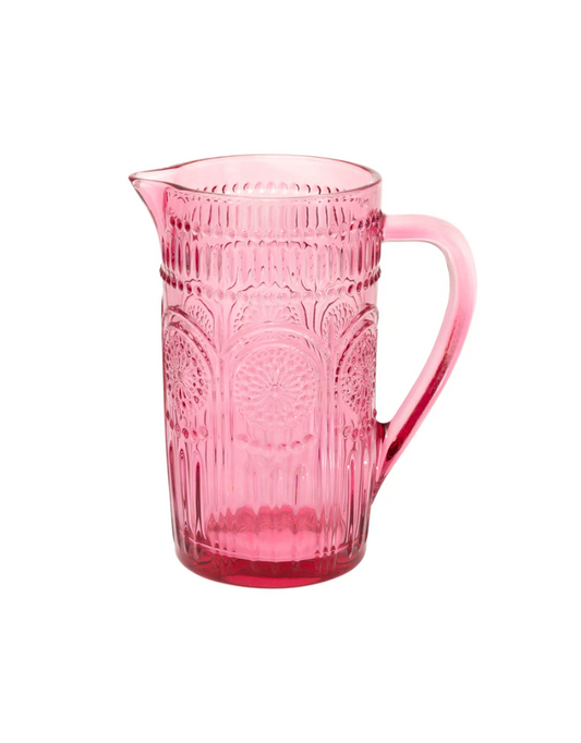 Pink Codi Glass Pitcher