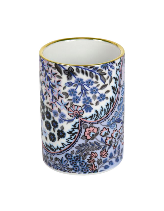 Liberty Blue Porcelain Pen Pot