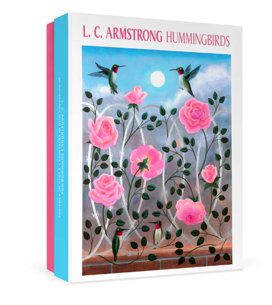 LC Armstrong Hummingbirds Notecard