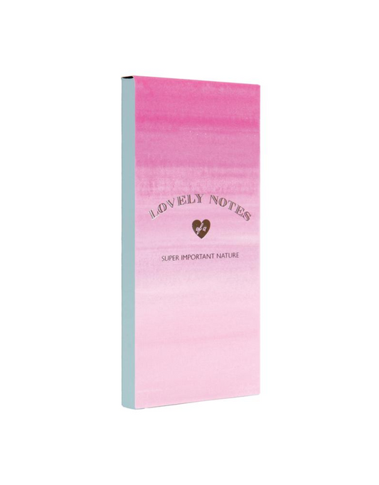 Lovely Notes Pink Ombre
