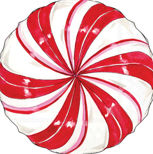 Peppermint Luncheon Napkin